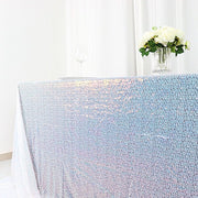 90x132" Sequined Rectangular Tablecloth