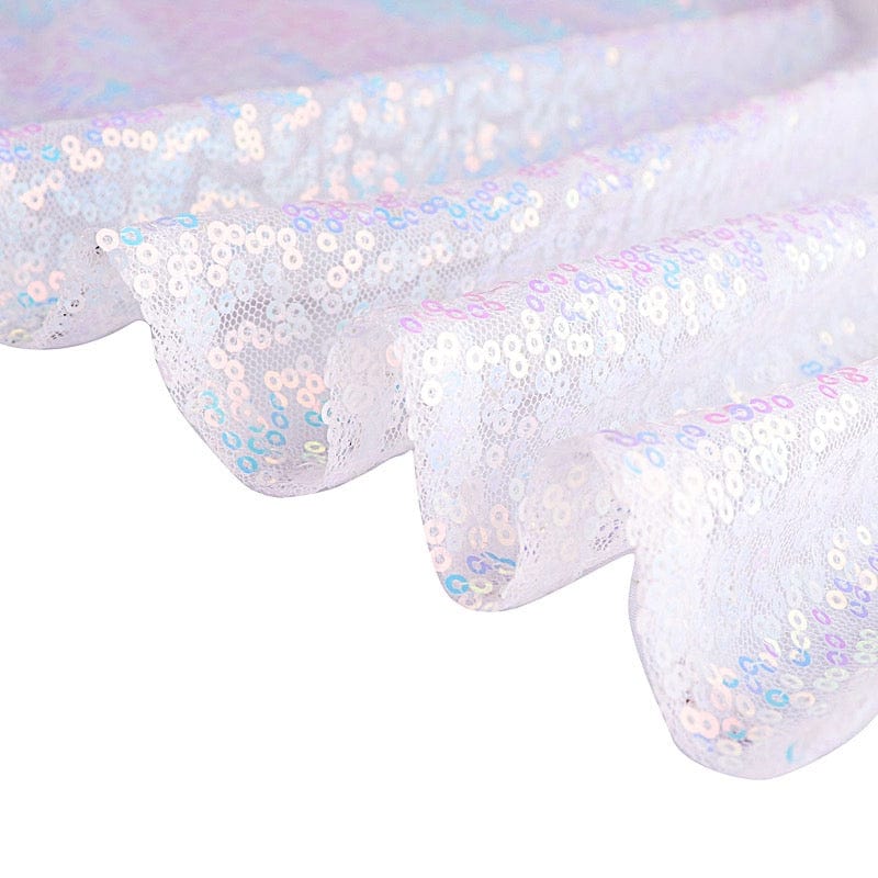 90x132" Sequined Rectangular Tablecloth