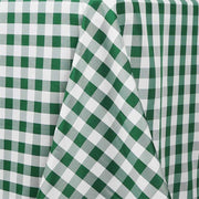 90x156" Checkered Gingham Polyester Tablecloth