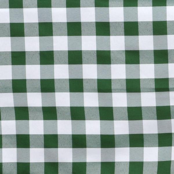 90x156" Checkered Gingham Polyester Tablecloth