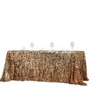 90x156" Large Payette Sequin Rectangular Tablecloth