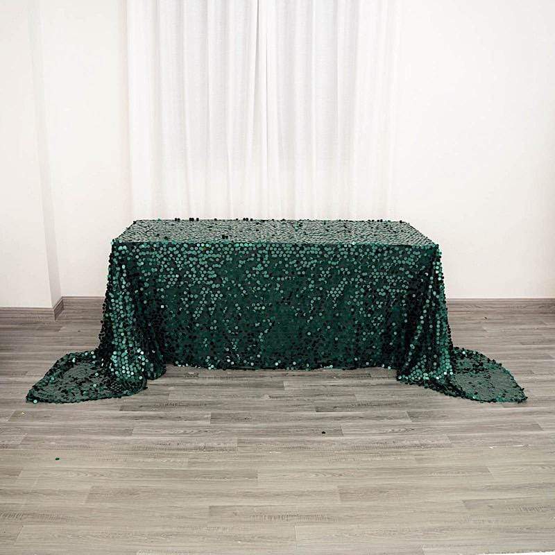 90x156" Large Payette Sequin Rectangular Tablecloth