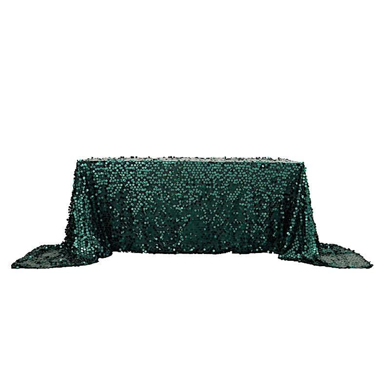 90x156" Large Payette Sequin Rectangular Tablecloth