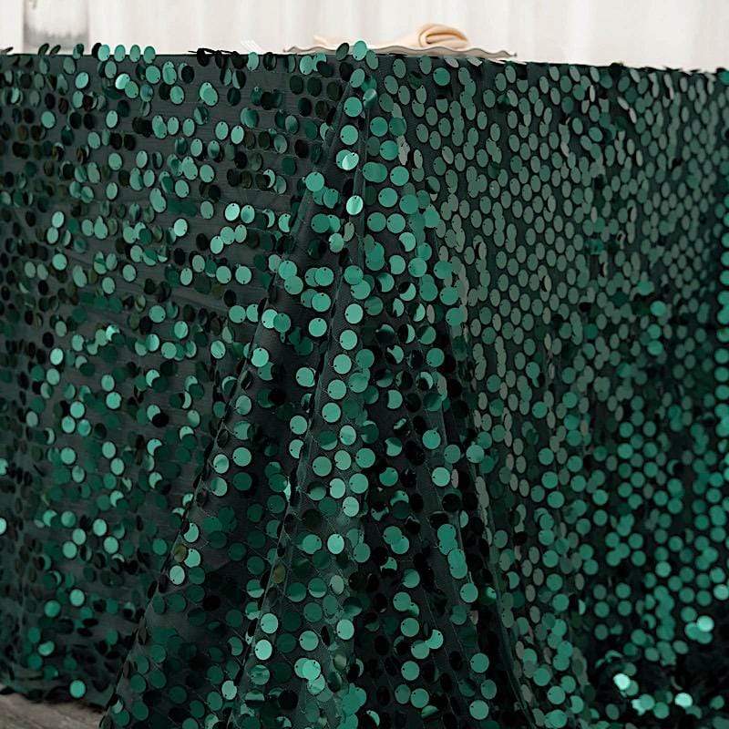 90x156" Large Payette Sequin Rectangular Tablecloth