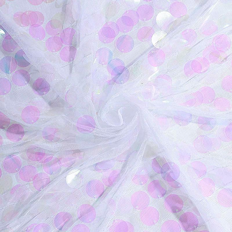 90x156" Large Payette Sequin Rectangular Tablecloth