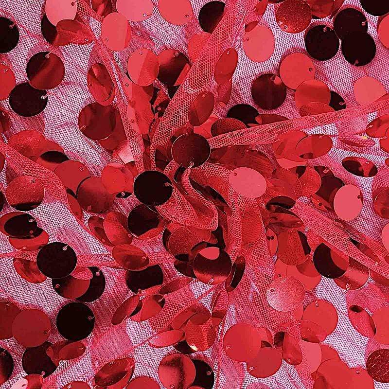 90x156" Large Payette Sequin Rectangular Tablecloth