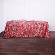 90x156" Large Payette Sequin Rectangular Tablecloth