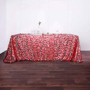 90x156" Large Payette Sequin Rectangular Tablecloth