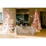 90x156" Large Payette Sequin Rectangular Tablecloth