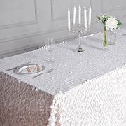 90x156" Large Payette Sequin Rectangular Tablecloth