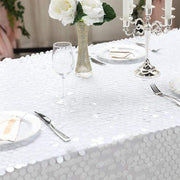 90x156" Large Payette Sequin Rectangular Tablecloth