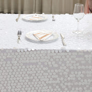 90x156" Large Payette Sequin Rectangular Tablecloth