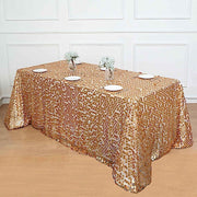 90x156" Large Payette Sequin Rectangular Tablecloth