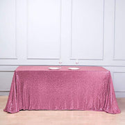 90x156" Sequined Rectangular Tablecloth
