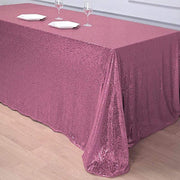 90x156" Sequined Rectangular Tablecloth