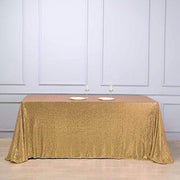 90x156" Sequined Rectangular Tablecloth