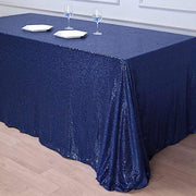 90x156" Sequined Rectangular Tablecloth