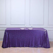 90x156" Sequined Rectangular Tablecloth