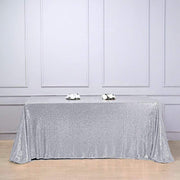 90x156" Sequined Rectangular Tablecloth