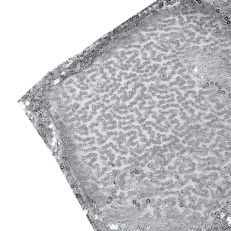 90x156" Sequined Rectangular Tablecloth