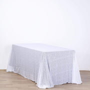 90x156" Sequined Rectangular Tablecloth