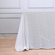 90x156" Sequined Rectangular Tablecloth