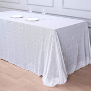 90x156" Sequined Rectangular Tablecloth