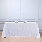 90x156" Sequined Rectangular Tablecloth