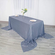 90x156" Sequined Rectangular Tablecloth