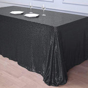 90x156" Sequined Rectangular Tablecloth