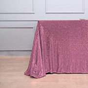 90x156" Sequined Rectangular Tablecloth