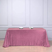 90x156" Sequined Rectangular Tablecloth