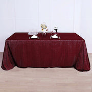 90x156" Sequined Rectangular Tablecloth