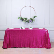 90x156" Sequined Rectangular Tablecloth
