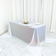 90x156" Sequined Rectangular Tablecloth