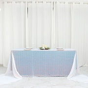 90x156" Sequined Rectangular Tablecloth