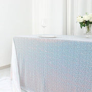 90x156" Sequined Rectangular Tablecloth