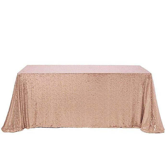 90x156" Sequined Rectangular Tablecloth TAB_02_90156_046