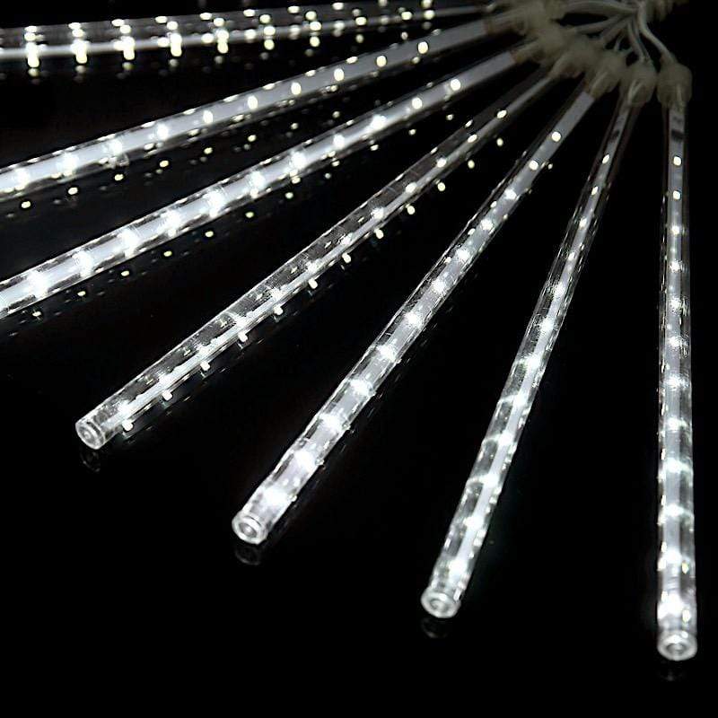 96" long Meteor Rain Sequence LED Lights - Clear LED_GRLD04_CLR