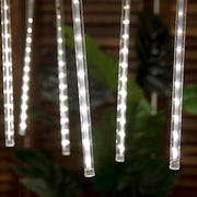 96" long Meteor Rain Sequence LED Lights - Clear LED_GRLD04_CLR