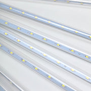 96" long Meteor Rain Sequence LED Lights - Clear LED_GRLD04_CLR