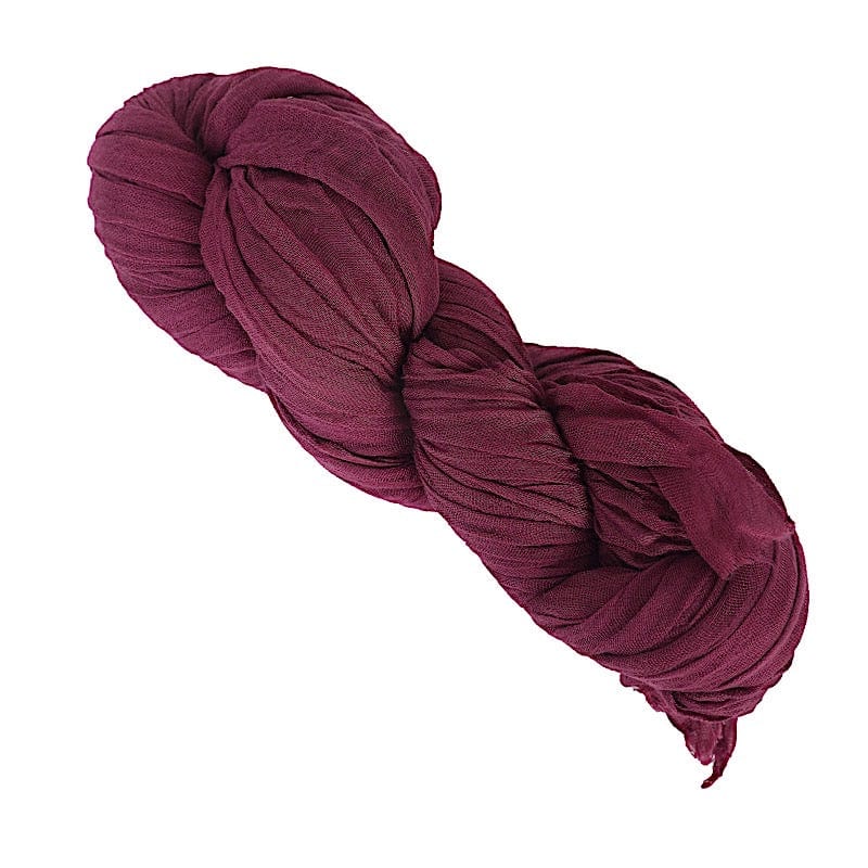 10 ft Cheesecloth Table Runner Cotton Wedding Linens