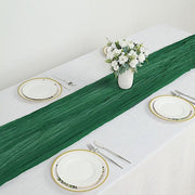 10 ft Cheesecloth Table Runner Cotton Wedding Linens