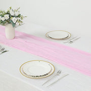 10 ft Cheesecloth Table Runner Cotton Wedding Linens