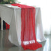 10 ft Cheesecloth Table Runner Cotton Wedding Linens RUN_CHES_RED