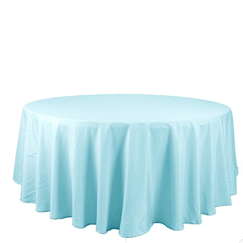 108" Polyester Round Tablecloth Wedding Party Table Linens