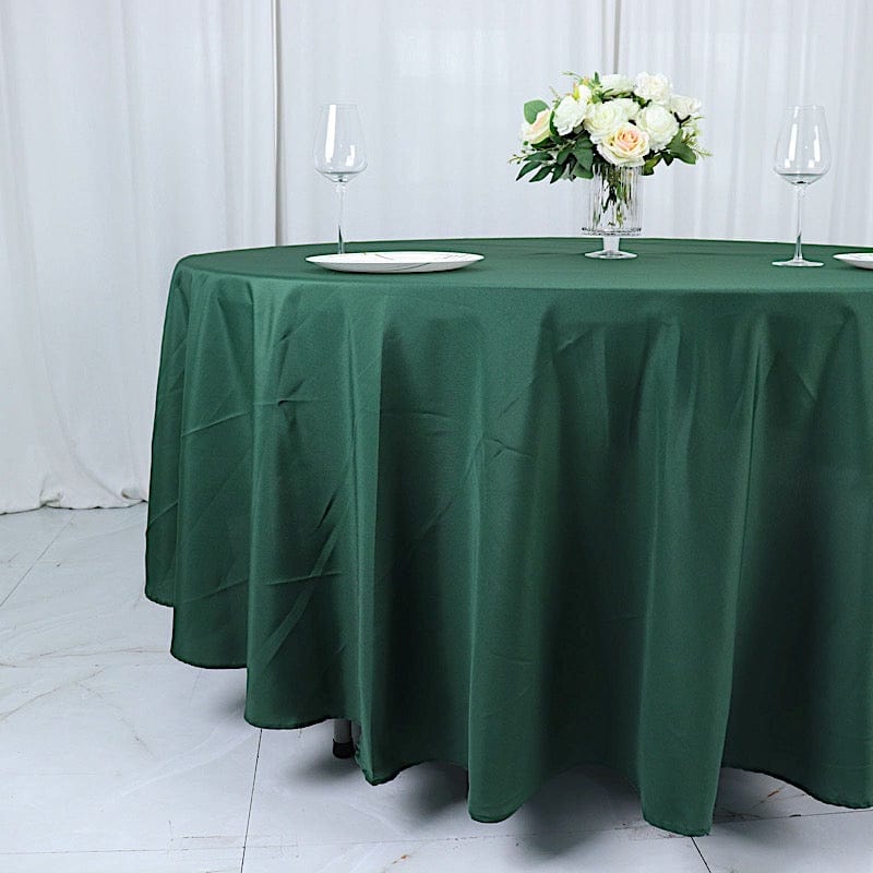 108" Polyester Round Tablecloth Wedding Party Table Linens