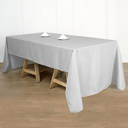 60x102" Polyester Rectangular Tablecloth Wedding Table Linens