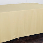 90" x 132" Polyester Rectangular Tablecloth
