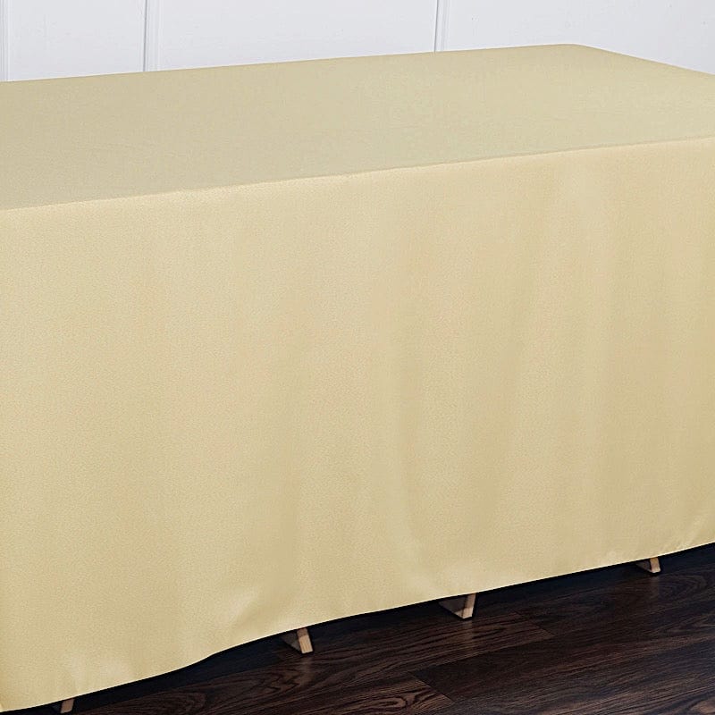 90" x 132" Polyester Rectangular Tablecloth